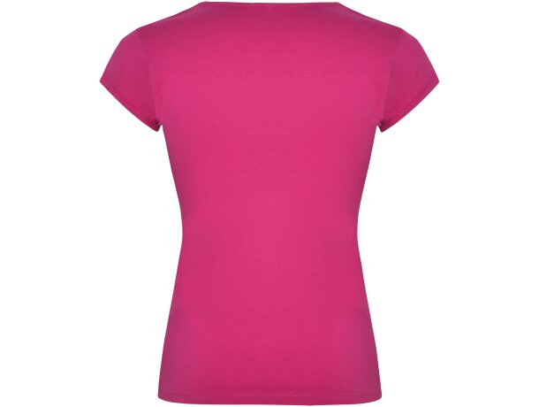 Camiseta manga corta mujer Belice Roly entallada cuello v detalle 12