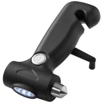 Martillo de emergencia 3 en 1 personalizado negro intenso Martillo de emergencia 3 en 1 personalizado negro intenso