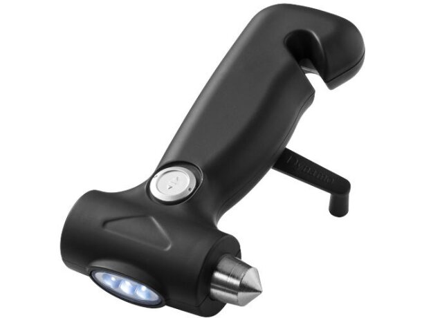 Martillo de emergencia 3 en 1 personalizado negro intenso Martillo de emergencia 3 en 1 personalizado negro intenso