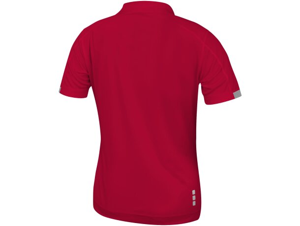 Polo manga corta de mujer kiso de Elevate 150 gr con logo