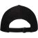Gorra de pana reciclada Hutton con cierre ajustable Negro intenso detalle 9