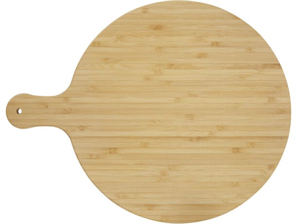 Tabla de cortar Delys en bambú con mango ergonómico Natural detalle 3