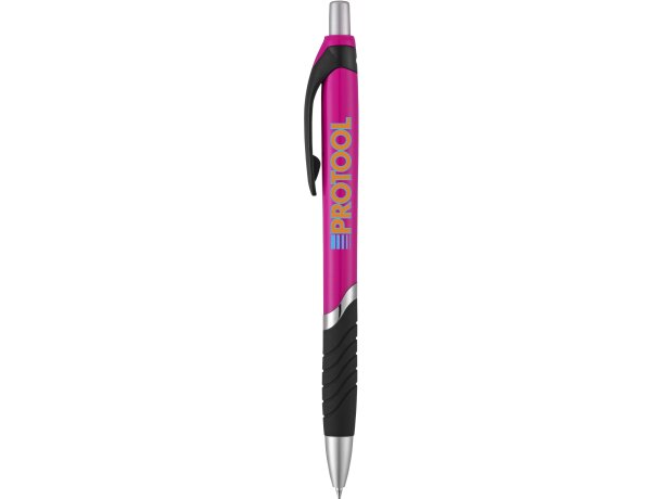 Bolígrafo de colores y goma con logo