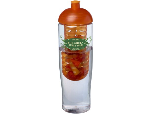 H2O Active® Tempo Bidón deportivo e infusor con Tapa Dome de 700 ml personalizada