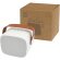 Altavoz inalámbrico bluetooth Diya de plástico reciclado Blanco