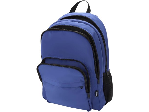 Mochila portátil 15 pulgadas Trend Plus con certificado GRS Azul real detalle 19