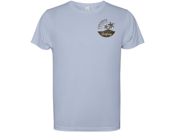 Camiseta técnica hombre Estoril Roly poliéster reciclado detalle 5