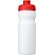 Baseline® Plus Bidón deportivo con tapa Flip de 650 ml Blanco/rojo detalle 17