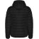 Chaqueta aislante Norway Roly con capucha para mujer Negro intenso detalle 6