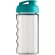 H2O Active® Bop Bidón deportivo con Tapa Flip de 500 ml Transparente/azul aqua detalle 34