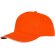 Gorra de 5 paneles con ribete. Personalizadas para tu estilo único Naranja