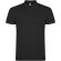 Polo manga corta hombre Star Roly 100% algodón piqué 200 g/m² Negro intenso