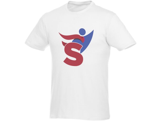 Camiseta de manga corta para hombre Heros Blanco detalle 1