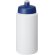 Baseline® Plus Bidón deportivo con tapa de 500 ml con asa Blanco/azul