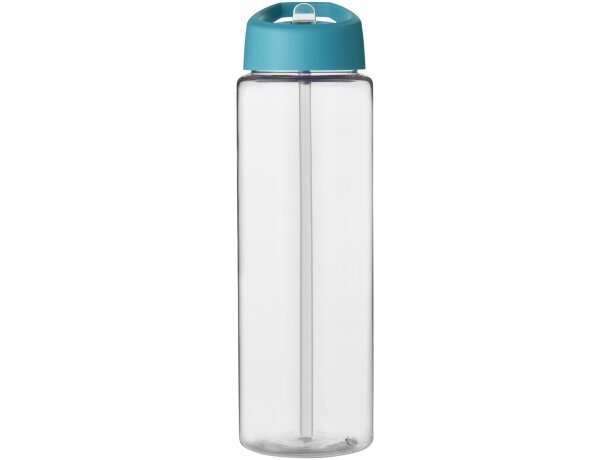 H2O Active® Vibe Bidón deportivo con tapa con boquilla de 850 ml Transparente/azul aqua detalle 18