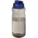Bidón deportivo H2O Active Eco Big Base reciclado oceánico Carbón/azul