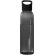 Botella de 650 ml con tapa de rosca personalizada personalizado negro intenso