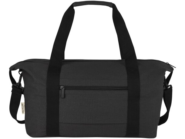 Bolsa deportiva Joey lona reciclada GRS 25 litros Negro intenso detalle 3