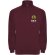 Sudadera con media cremallera Aneto de Roly Granate detalle 26
