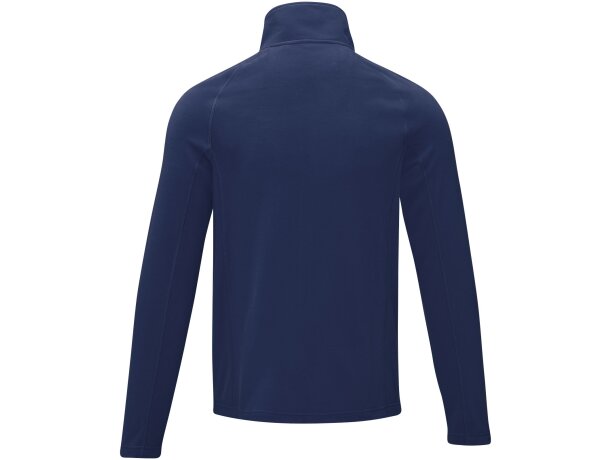 Chaqueta polar para hombre Zelus con cremallera reversible Azul marino detalle 27