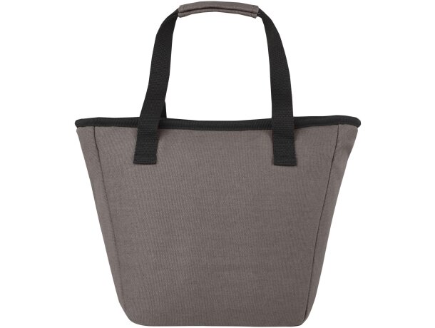 Bolsa térmica Joey 6L algodón reciclado certificado GRS Gris detalle 20
