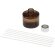 Difusor barrita perfumada Elowen vidrio y madera 100 ml Marrón detalle 4