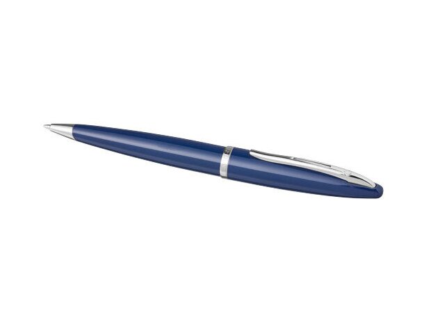 Bolígrafo elegante moderno en lacado personalizado azul Bolígrafo elegante moderno en lacado personalizado azul