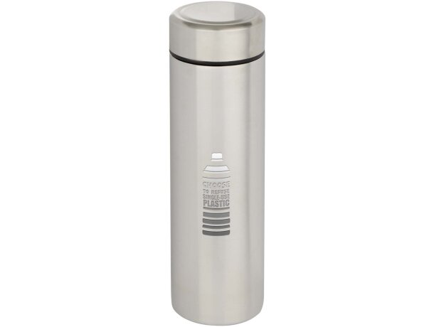 Termo Taylor 450ml con filtro de té y aislamiento al vacío Plateado mate detalle 10