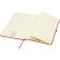 Libreta tapa dura A5 Spectrum Plus con papel certificado FSC Rojo detalle 28