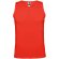 Camiseta deportiva sin mangas infantil Andre de Roly Rojo
