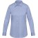 Camisa sarga mujer Citrine algodón BCI certificado 185 g/m² Azul claro detalle 10
