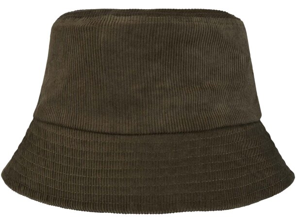 Gorro pana reciclada Howson con algodón sostenible Verde bosque detalle 2