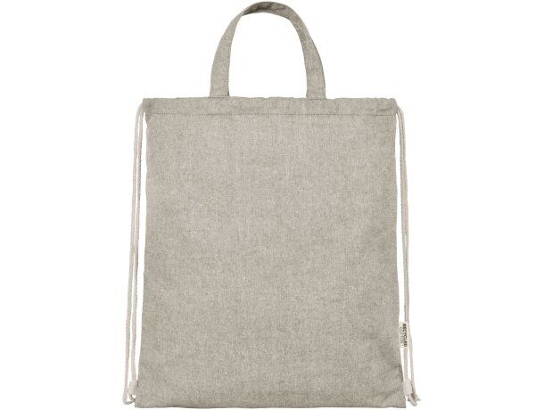 Mochila de cuerdas Aware Pheebs reciclada con rastreador QR Natural detalle 2