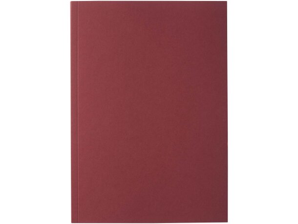 Libreta A5 tapa blanda Novella Austen papel certificado FSC Rojo detalle 22