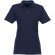Polo manga corta algodón orgánico 220 g/m2 Elevate Nxt Beryl Azul marino detalle 9