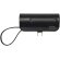 Batería externa Alnair 5000 mAh con plástico reciclado Negro intenso detalle 7
