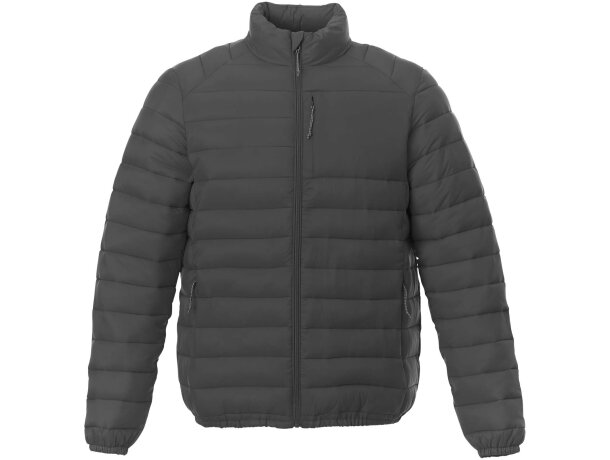 Chaqueta aislante de material reciclado hombre Athenas Gris tormenta detalle 8