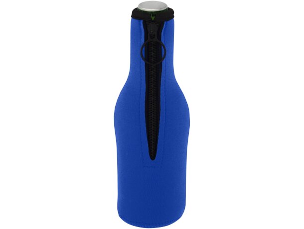 Funda para botellas térmicas de neopreno plegable Fris Azul real detalle 18