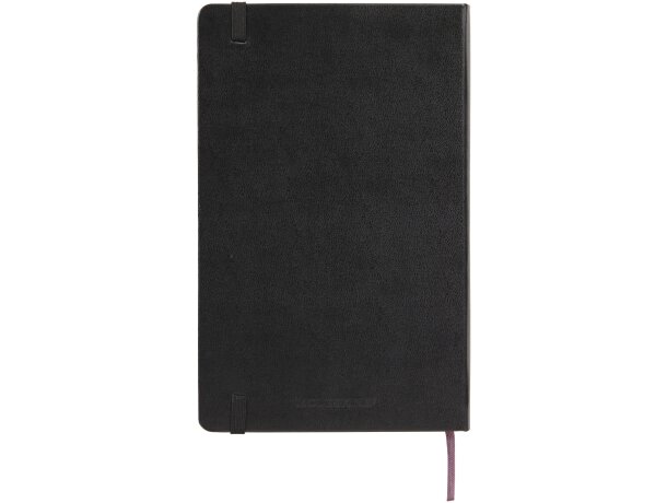 Libreta tapa dura punteada Classic con certificación FSC Negro intenso detalle 2