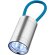 Linterna de 6 LED con correa reflectante Vela Process blue