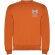 Sudadera cuello redondo unisex Clásica Roly personalizable Naranja detalle 56
