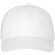 Gorra promocional de 5 paneles con impresión personalizada Blanco detalle 4