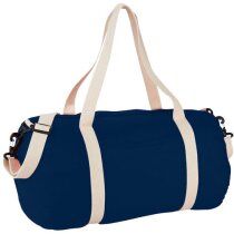 Bolsa de Algodón "duffel" personalizada azul marino