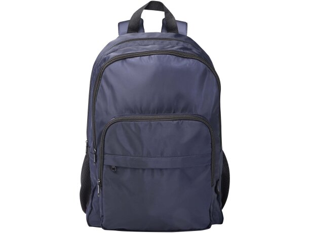 Mochila portátil 15 pulgadas Trend Plus con certificado GRS Azul marino detalle 9