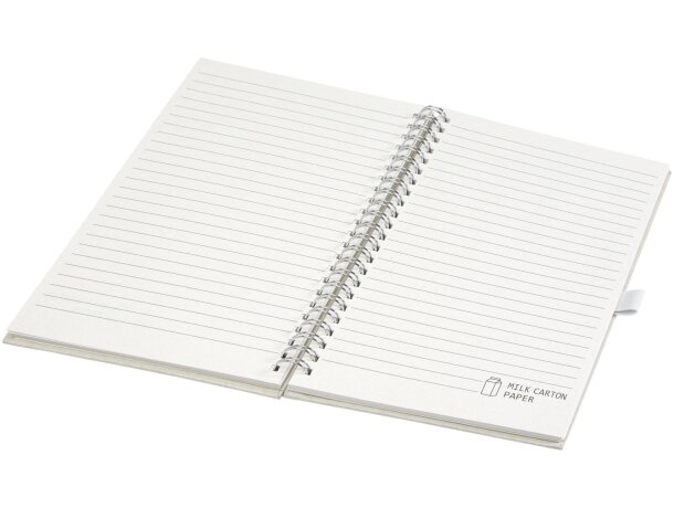 Libreta A5 con espiral  Dairy Dream Blanco roto detalle 4