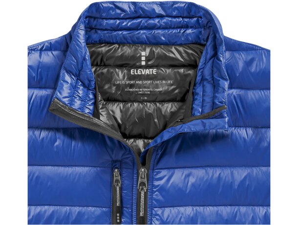 Chaleco plumón natural mujer Fairview ligero certificado RDS Azul detalle 11