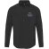 Camisa Carnelian popelina algodón BCI elástico hombre Negro intenso detalle 1
