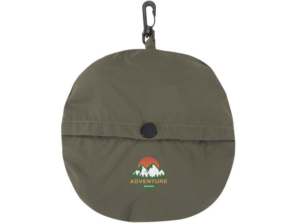 Gorro plegable Hatch en nylon 100 gramos Verde bosque detalle 9