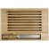 Tabla de cortar bambú con cuchillo pan Pao y bandeja migas Natural/plateado detalle 3