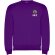 Sudadera cuello redondo unisex Clásica Roly personalizable Morado detalle 96